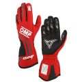 Rękawice OMP ONE EVO X FIA 8856-2018 czerwone