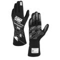 Rękawice OMP SPORT 2025 FIA 8856-2018 czarno-białe