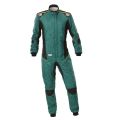 Kombinezon OMP TECNICA SUPERLIGHT FIA 8856-2018 zielono-czarny