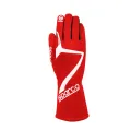 Rękawice SPARCO LAND 2025 FIA 8856-2018 czerwone