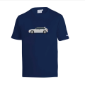 Koszulka T-Shirt SPARCO LANCIA HF DELTA INTEGRALE granatowo-biała