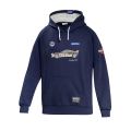 Bluza z kapturem SPARCO LANCIA RALLY 037 MARTINI RACING granatowa