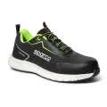 Buty SPARCO TRACTION YUKI ESD S1PS SR FO HRO czarno-biało-limonkowe