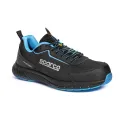Buty SPARCO TRACTION NUBUCK TAKUMA ESD S3S SR FO HRO SC czarno-niebieskie