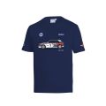 Koszulka T-Shirt SPARCO LANCIA DELTA MARTINI RACING granatowa
