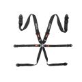 Pasy bezpieczeństwa SPARCO FIA COMPETITION H-3 STEEL 3", 6-pkt. FIA 8853-2016 czarne