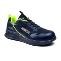 Buty SPARCO TURBO FLINGER ESD S1PS SR FO granatowo-limonkowe