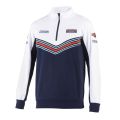 Bluza z zamkiem SPARCO MARTINI RACING granatowo-biała