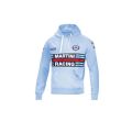 Bluza z kapturem SPARCO MARTINI RACING błękitna