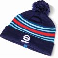 Czapka dziecięca SPARCO MARTINI RACING granatowa