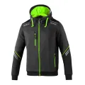 Bluza rozpinana z kapturem SPARCO COLORADO szaro-zielona