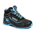 Buty SPARCO INDY-HE SUNNY ESD S3S SR LG czarno-błękitne