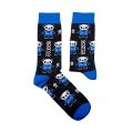 Skarpety SPARCO ICONIC DESIGN PANDA czarno-niebieskie