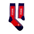 Skarpety SPARCO ICONIC DESIGN MARTINI RACING czerwono-granatowe