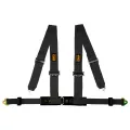 Pasy bezpieczeństwa OMP RACING 4M – 2", 4-pkt. ECE czarne
