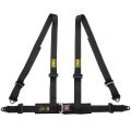 Pasy bezpieczeństwa OMP ROAD 4 – 2", 4-pkt. ECE czarne