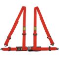 Pasy bezpieczeństwa OMP ROAD 4 – 2", 4-pkt. ECE czerwone