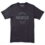 T-shirt SPARCO HANDCRAFTED - ciemnoszary