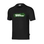 T-shirt SPARCO FAST & FURIOUS - czarno-zielony