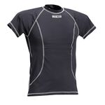 T-shirt kartingowy SPARCO BASIC - czarny