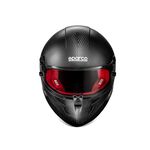 Kask Sparco STEALTH KF CARBON 8878-2024 czarno-czerwony