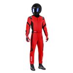 Kombinezon Sparco Thunder 8877-2022 czerwono-czarny