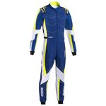 Kombinezon Sparco Kerb Advanced 8877-2022 niebiesko-żółty