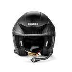 Kask Sparco Flux RJ-I CARBON 8859-2024 czarno-czarny