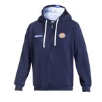 Bluza z kapturem zapinana Sparco Gulf granatowa