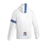 Bluza z kapturem zapinana Sparco Martini Racing biała