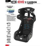 Fotel  OMP HTE EVO 2 Carbon FIA 8855-2021