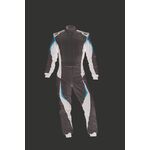 Kombinezon OMP TECNICA EVO FIA 8856-2018 biało-czarny