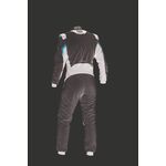 Kombinezon OMP TECNICA EVO FIA 8856-2018 biało-czarny