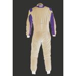 Kombinezon OMP TECNICA EVO FIA 8856-2018 niebiesko-żółty fluo