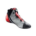 Buty OMP One Evo X R FIA 8856-2018 czarno-czerwone