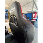 Fotel biurowy SPARCO TROOPER – czarno-czerwony