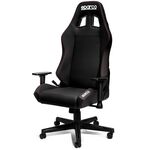 Fotel biurowy Sparco Coach czarno-czerwony