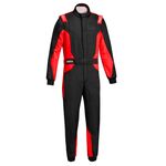 Kombinezon Sparco Sprint Advanced FIA 8856-2018 czarno-czerwony