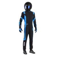 Kombinezon Sparco Thunder 8877-2022 czarno-niebieski