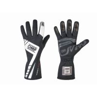 Rękawice OMP FIRST EVO FIA 8856-2000 (bez hologramu) czarno-białe