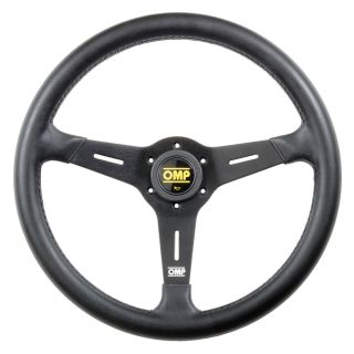Kierownica poliuretanowa OMP SAND czarna