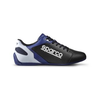 Buty SPARCO SL-17 czarno-biało-niebieskie