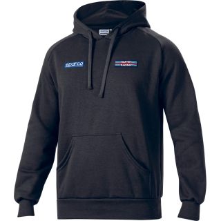 Bluza SPARCO MARTINI RACING BIG STRIPES - czarna
