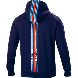 Bluza SPARCO MARTINI RACING BIG STRIPES - granatowa