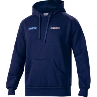 Bluza SPARCO MARTINI RACING BIG STRIPES - granatowa