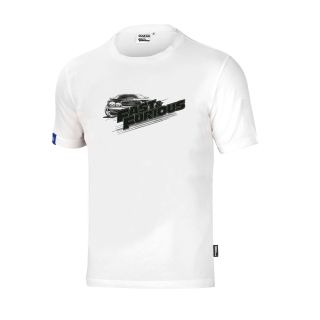 T-shirt SPARCO FAST & FURIOUS - biały