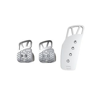 Nakładki na pedały OMP - srebrne