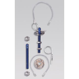 Zapinki kołkowe OMP aluminiowo-stalowe