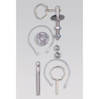 Zapinki kołkowe OMP aluminiowo-stalowe