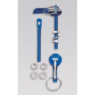 Zapinki kołkowe OMP aluminiowe – niebieskie